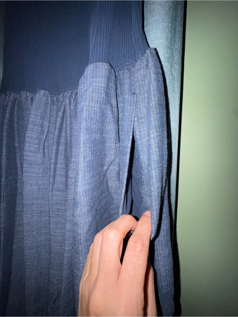 Carbon2cobalt Classic Navy Tank hybrid Dress ribbed - Picture 3 of 4